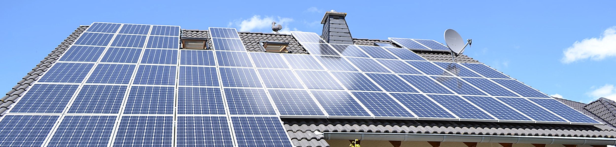 Photovoltaikanlage auf dem Dach